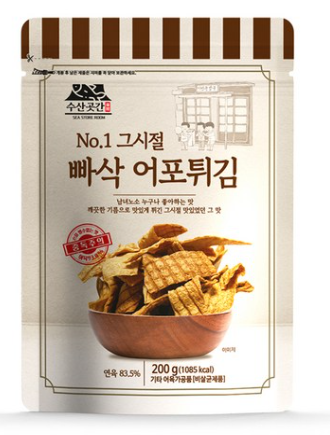韩国 水产库房 那个年代的炸鱼脯