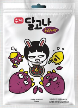韩国 JL FOODTECH 烤红薯味焦糖饼