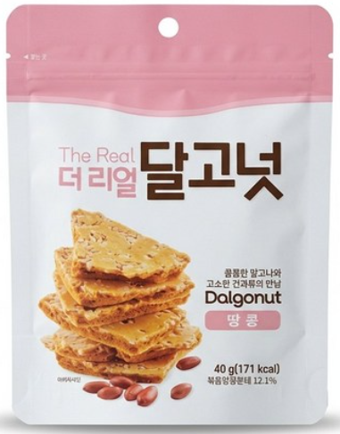韩国 JL FOODTECH 真味焦糖坚果 花生味