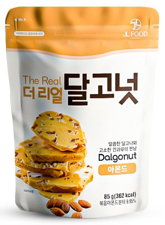 韩国 JL FOODTECH 真味焦糖坚果 杏仁味
