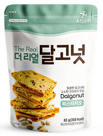 韩国 JL FOODTECH 真味开心果焦糖饼