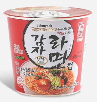 三育有机农 三育杯面（韩国国产小麦）