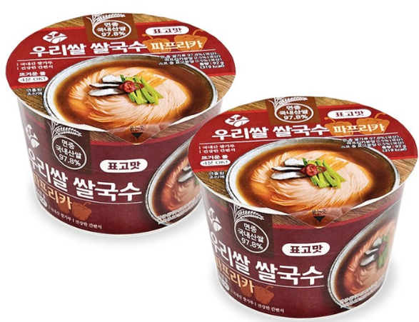 三育有机农 韩国产米粉 甜椒味