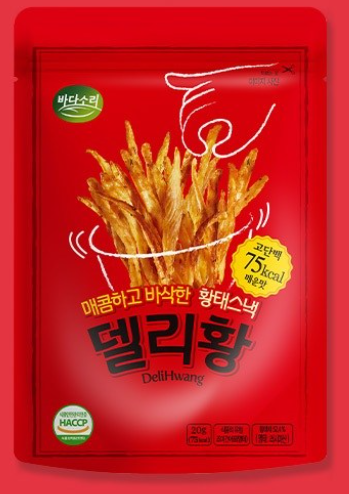 波涛之声 明太鱼干 香辣味 