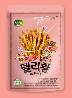 波涛之声 明太鱼干 烤鱼籽味