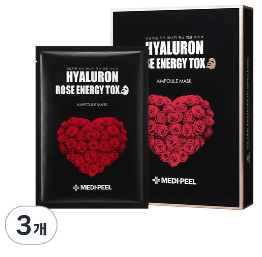 Medipeel 玻尿酸玫瑰能量安瓶面膜	