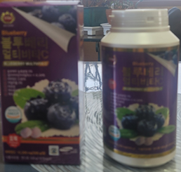 RBNF 蓝莓多维C咀嚼片