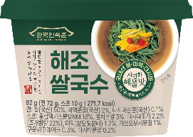 韩国民俗村 海藻米线 （清爽海鲜味）