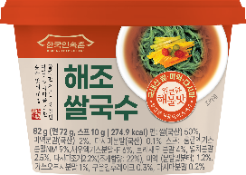 韩国民俗村 海藻米线 （辣爽海鲜味）