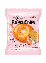 Samjin 贝果脆片–蒜香虾味