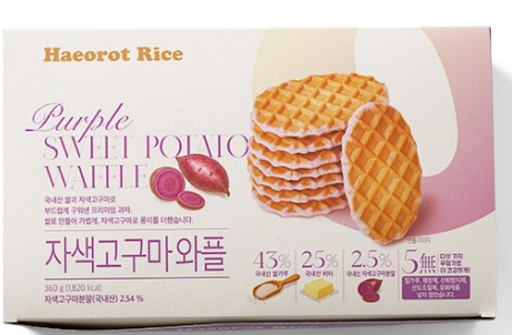 Haeorot Rice 紫薯华夫饼
