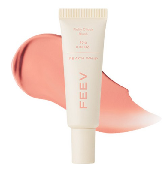 FEEV Fluffy Cheek Blush 桃子慕斯	