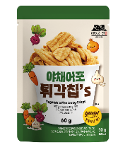 韩国 水产库房 蔬菜炸鱼脯