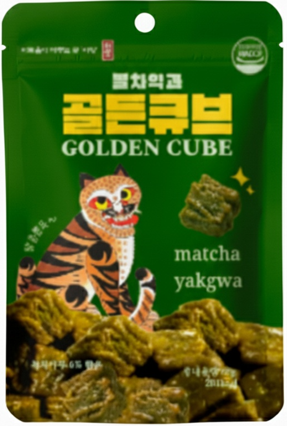 GOLDEN CUBE药果 抹茶味