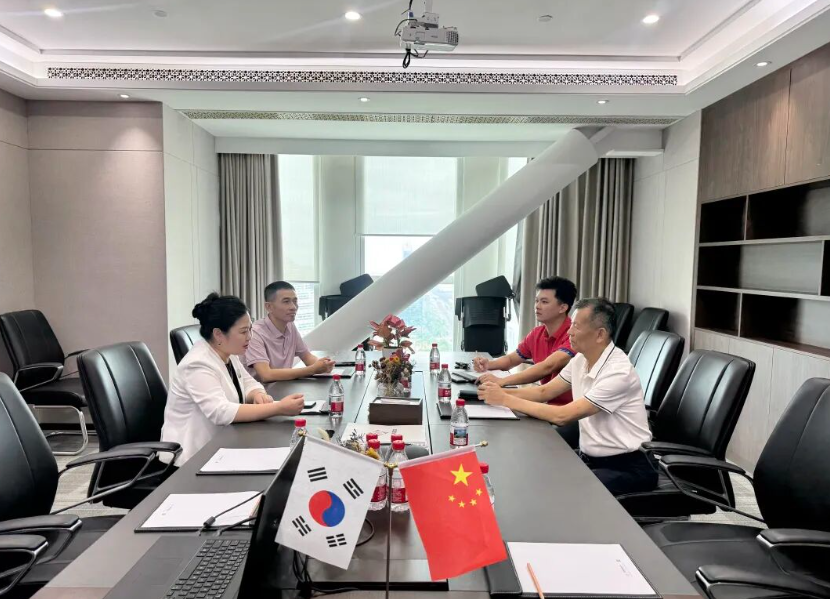 走进中韩经贸窗口|南国集团董事长一行到访韩中联合会海南代表处
