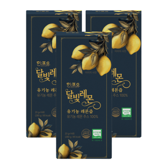 한포유 月光柠檬 有机柠檬汁	