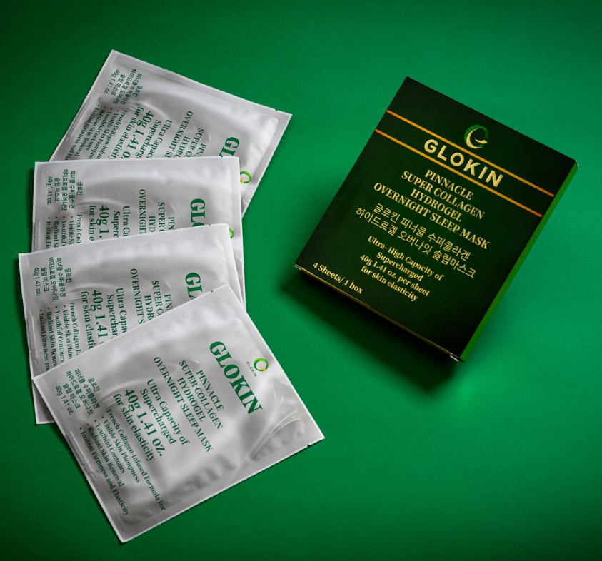 GLOKINPinnacle 超级胶原蛋白水凝胶睡眠面膜